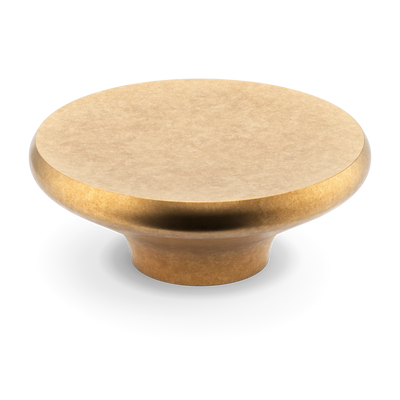 Armac Martin Colmore Circular Pull Handle in 100mm / Burnished Brass