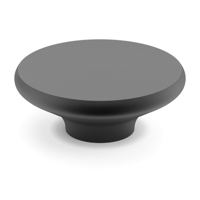 Armac Martin Colmore Circular Pull Handle in 100mm / Matt Black Lacquered