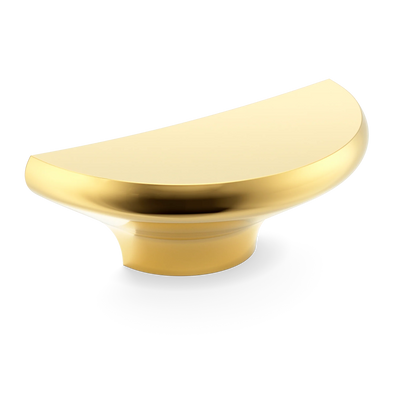 Armac Martin Colmore D-pull Handle in 100mm / Polished Brass Lacquered