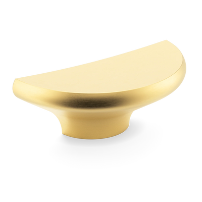 Armac Martin Colmore D-pull Handle in 100mm / Satin Brass Lacquered