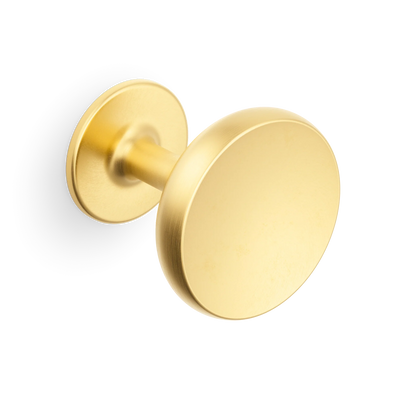 Armac Martin Colmore Robe Hook in 27mm / Satin Brass Lacquered