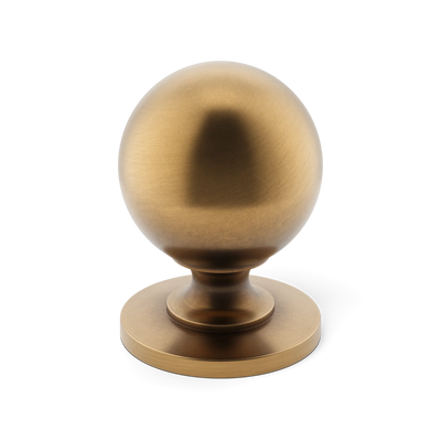 Armac Martin Cotswold Ball Cabinet Knob in 19mm / Fine English Antique