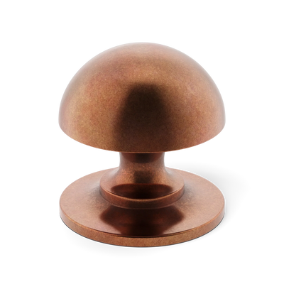 Armac Martin Cotswold Mushroom Cabinet Knob in 19mm / Aged Copper