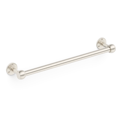 Armac Martin Cotswold Bath Towel Rail in 500mm / Barrelled Nickel Plate