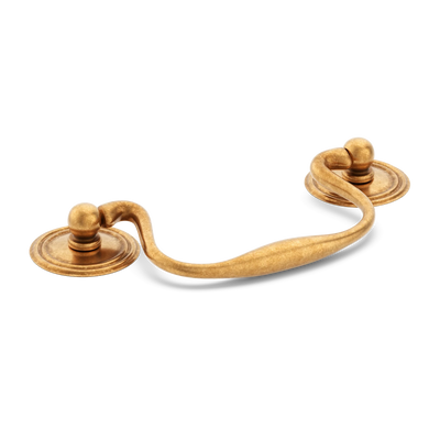 Armac Martin Cotswold Drop Handle in 76mm / Burnished Brass