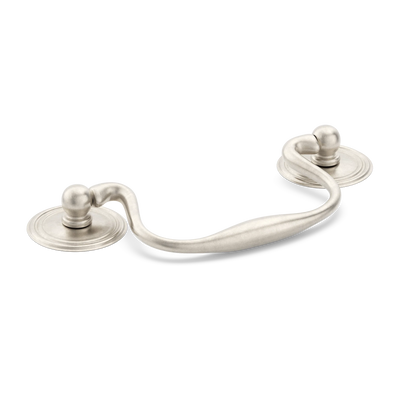 Armac Martin Cotswold Drop Handle in 76mm / Barrelled Nickel Plate