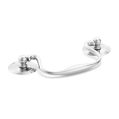 Armac Martin Cotswold Drop Handle in 76mm / Polished Chrome Plate