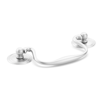 Armac Martin Cotswold Drop Handle in 76mm / Satin Chrome Plate