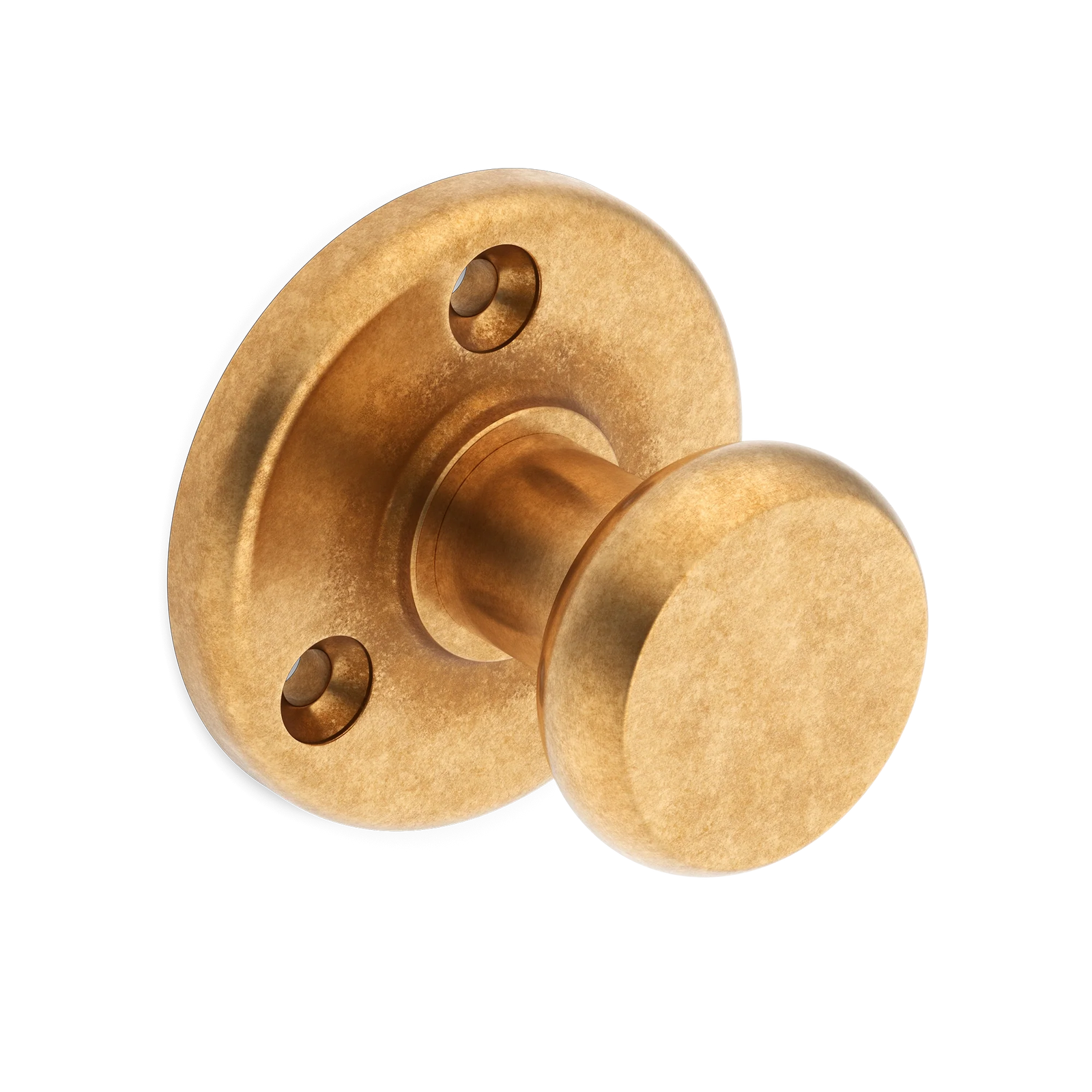 Armac Martin Cotswold Wall Hook in 40mm / Burnished Brass
