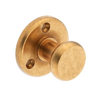 Armac Martin Cotswold Wall Hook in 40mm / Burnished Brass