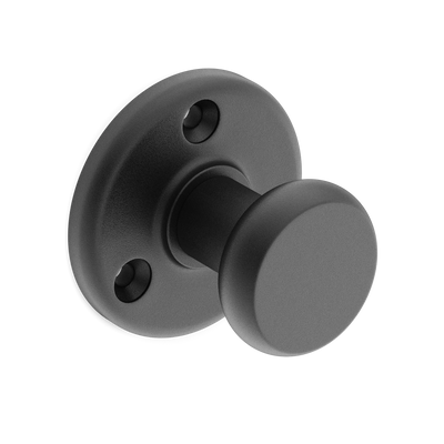 Armac Martin Cotswold Wall Hook in 40mm / Matt Black Lacquered