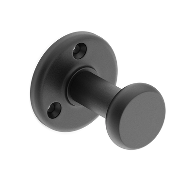 Armac Martin Cotswold Wall Hook in 54mm / Matt Black Lacquered