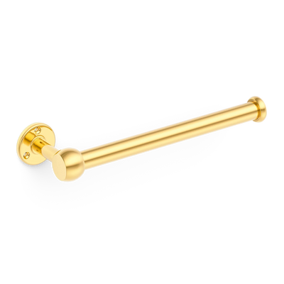Armac Martin Cotswold Hand Towel Rail in 301mm / Polished Brass Lacquered