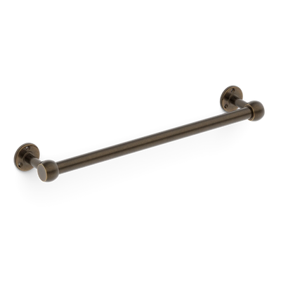Armac Martin Cotswold Kitchen Towel Rail in 500mm / Dark Aged Brass