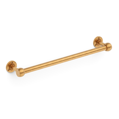 Armac Martin Cotswold Slim Kitchen Towel Rail in 500mm / Burnished Brass