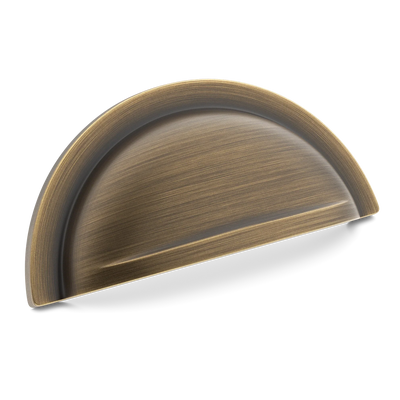 Armac Martin Cotswold Cup Pull in 92mm / Satin Antique Satin Lacquered