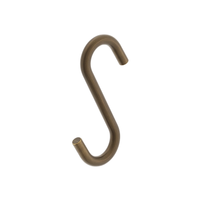 Armac Martin Cotswold Slim S Hook in Satin Antique Satin Lacquered