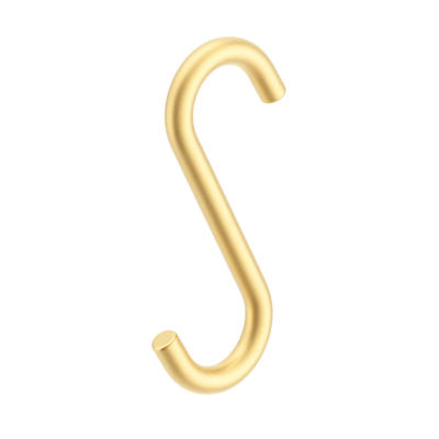 Armac Martin Cotswold S Hook in Satin Brass Satin Lacquered