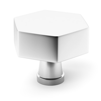 Armac Martin Crossways Cabinet Knob in 32mm / Polished Chrome Plate