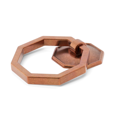 Armac Martin Crossways Cabinet Ring Pull in 36mm / Aged Copper