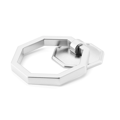 Armac Martin Crossways Cabinet Ring Pull in 36mm / Satin Chrome Plate