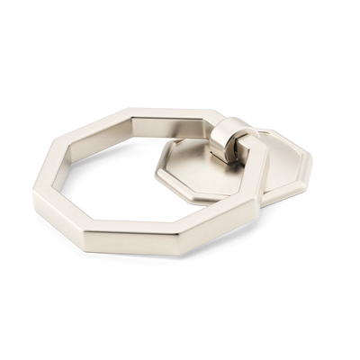 Armac Martin Crossways Cabinet Ring Pull in 36mm / Satin Nickel Plate