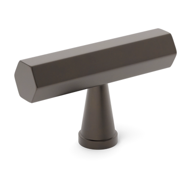 Armac Martin Crossways T-bar Handle in 55mm / Dark Bronze
