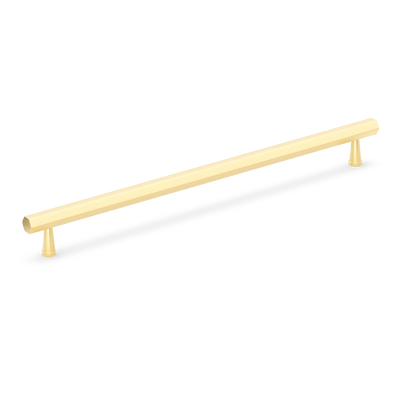Armac Martin Crossways Appliance Pull in 384mm / Satin Brass Unlacquered