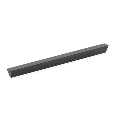 Armac Martin Croxford Pull Handle in 114mm / Matt Black Lacquered