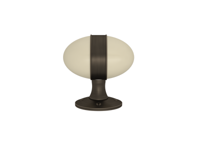 Banded Egg Combination Amalfine Door Knob - Passage Pair (2-3/4 tubular latch)