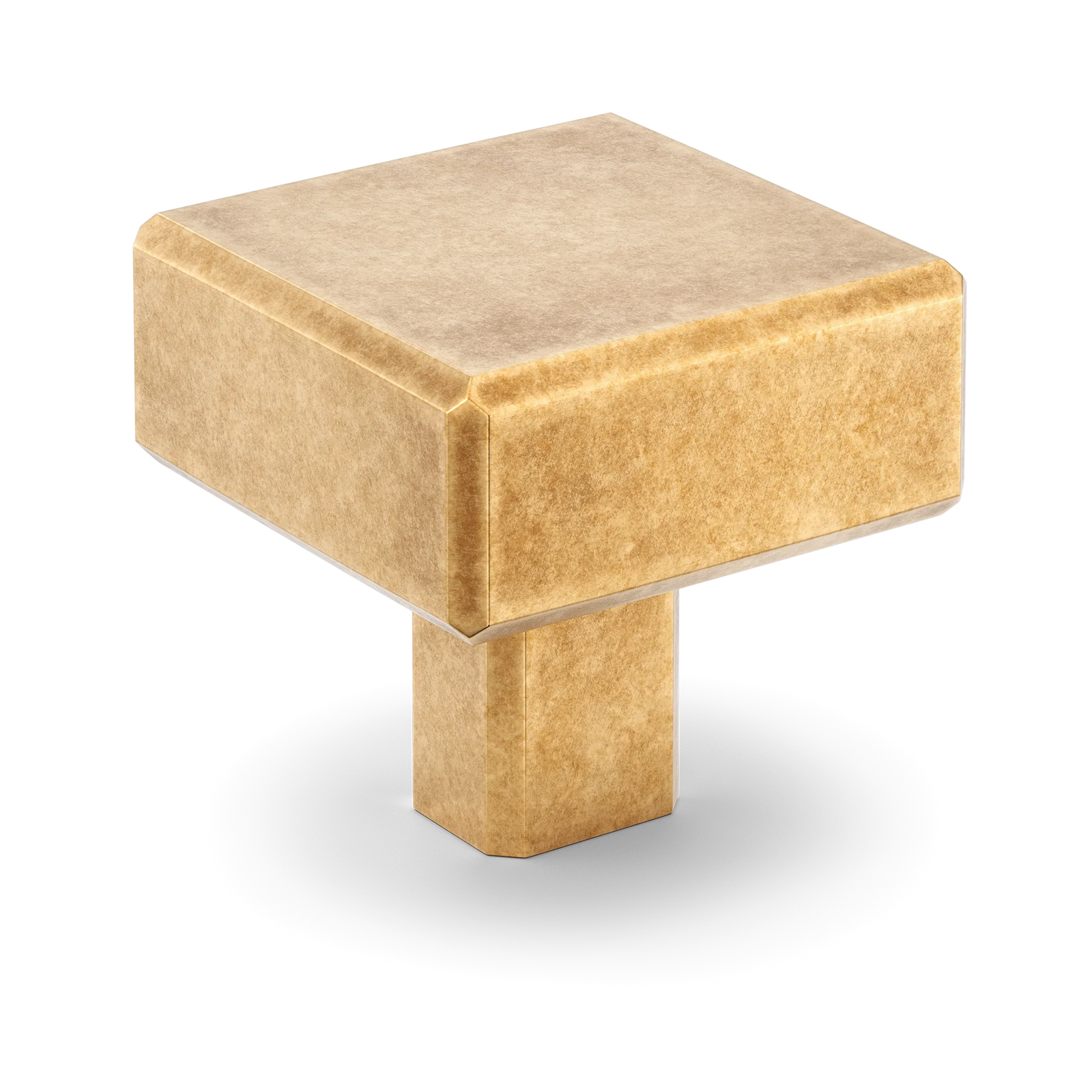 Armac Martin Digbeth Plain Cabinet Knob without Backplate in 32mm / Burnished Brass