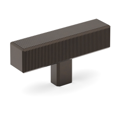 Armac Martin Digbeth Ridged T-bar without Backplate in 67mm / Dark Bronze