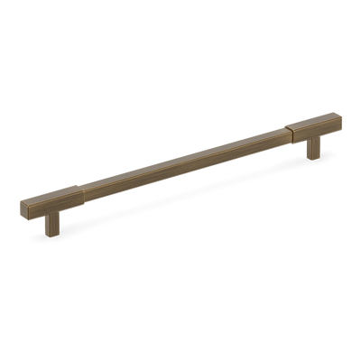 Armac Martin Digbeth Plain Appliance Pull without Backplate in 384mm / Satin Antique Satin Lacquered
