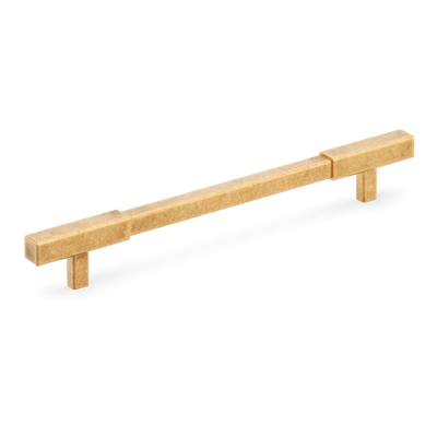 Armac Martin Digbeth Plain Cabinet Handle without Backplate in 128mm / Burnished Brass