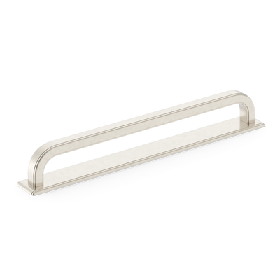 Armac Martin Dougan Appliance Pull with Backplate in 320mm / Barrelled Nickel Plate