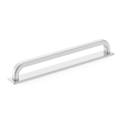 Armac Martin Dougan Appliance Pull with Backplate in 320mm / Satin Chrome Plate