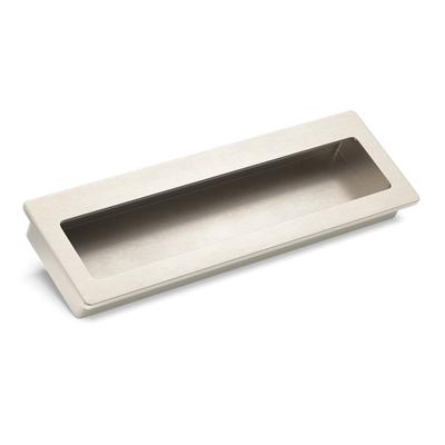 Armac Martin Driffold Flush Pull in 100mm / Satin Nickel Plate