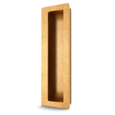 Armac Martin Driffold Sliding Door Flush Pull in 100mm / Burnished Brass
