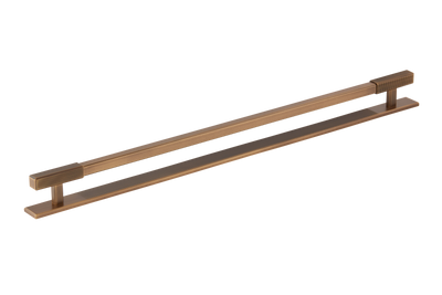 Armac Martin Digbeth Ridged Appliance Pull with Backplate