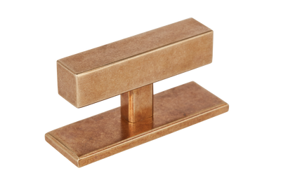 Armac Martin Digbeth Plain T-bar Handle with Backplate