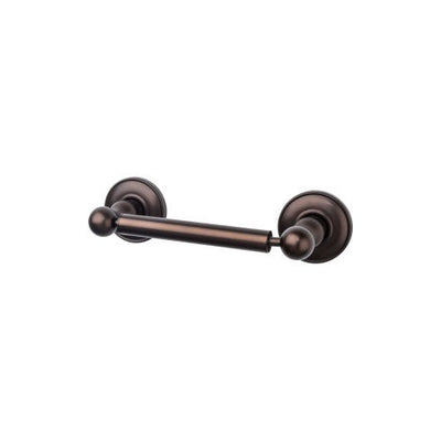 Top Knobs Edwardian Bath Tissue Holder, Plain Backplate in Oil Rubbed Bronze