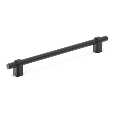 Armac Martin Gaumont Cabinet Handle in 96mm / Matt Black Lacquered