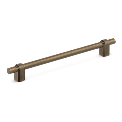 Armac Martin Gaumont Cabinet Handle in 96mm / Satin Antique Satin Lacquered