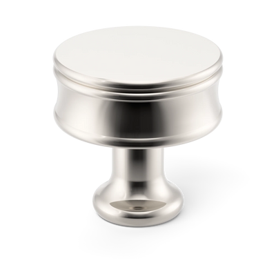 Armac Martin Grove Bamboo Cabinet Knob in 25mm / Polished Nickel Plate