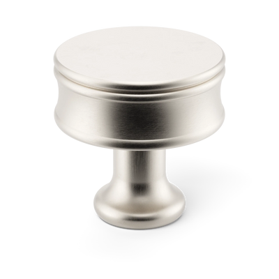 Armac Martin Grove Bamboo Cabinet Knob in 25mm / Satin Nickel Plate