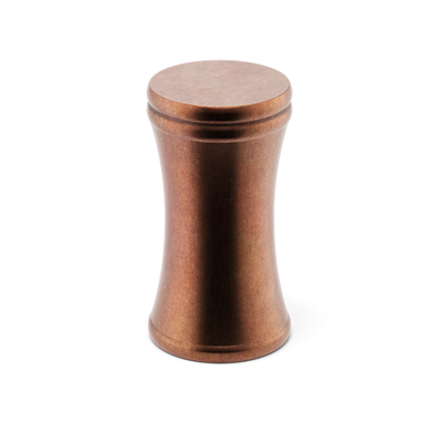 Armac Martin Grove Bamboo Thumb Knob in 19mm / Aged Copper