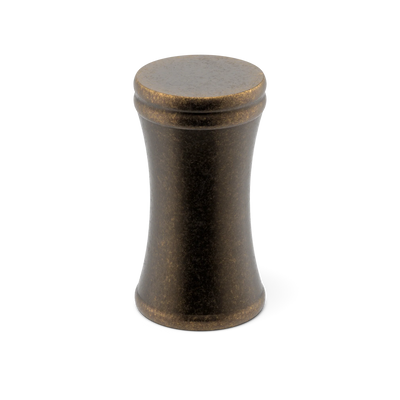 Armac Martin Grove Bamboo Thumb Knob in 19mm / Dark Aged Brass