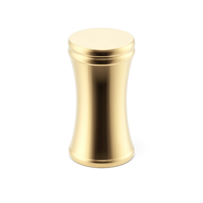 Armac Martin Grove Bamboo Thumb Knob in 19mm / Polished Brass Unlacquered