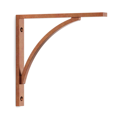 Armac Martin Hockley Flush Mounted Shelf Bracket in 150mm / Aged Copper