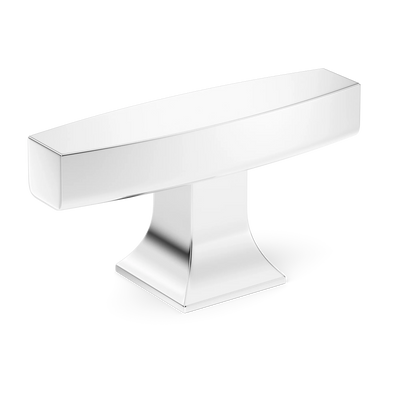 Armac Martin Harold Plain T-bar Handle in 58mm / Polished Chrome Plate